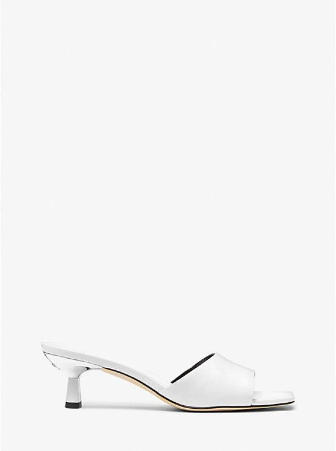 Amal Patent Leather Kitten Sandal