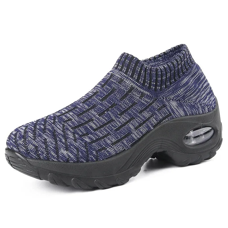 Breathable Mesh Walking Shoes for Women