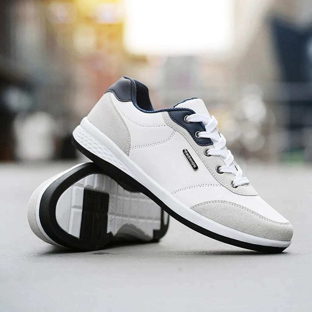 Business Men Flock Sneakers Walking Shoes