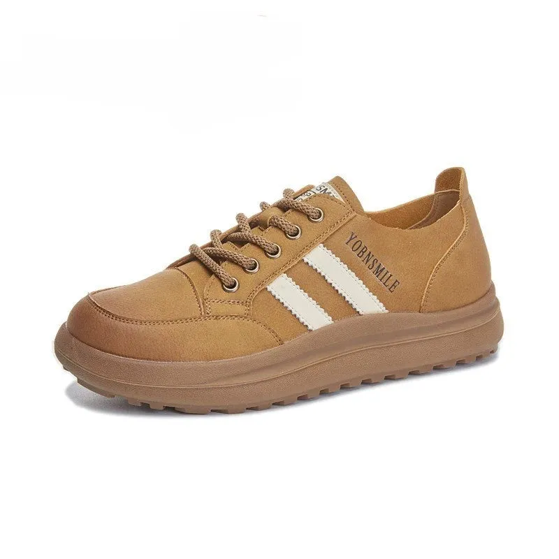 Cecily - Retro Lace-Up Sneakers for Women