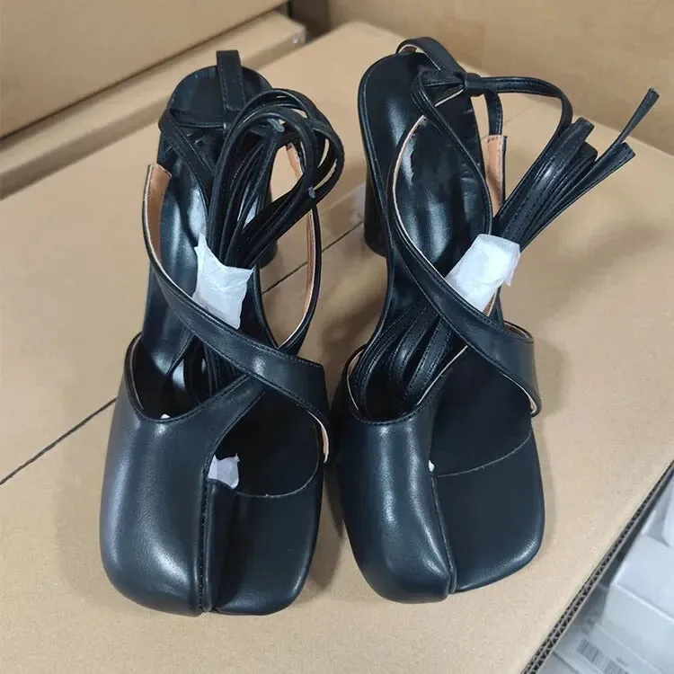 Elegant Open-Toe Sandals for Women