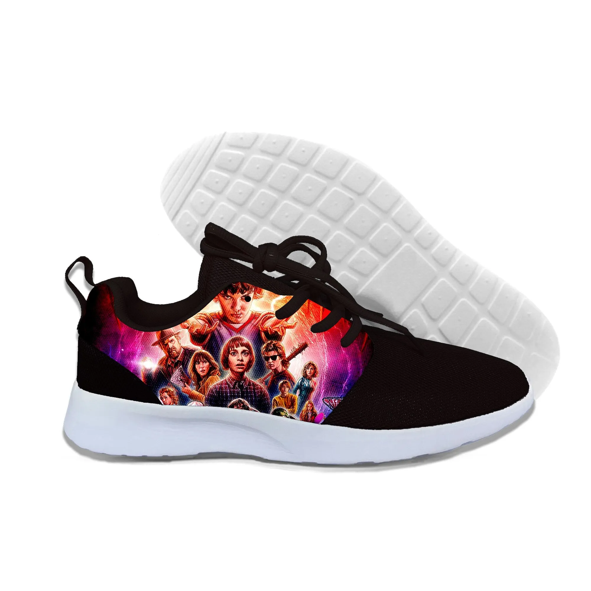 fashion Stranger Things 3D casual shoes for men/women high quality Harajuku 3D printing Stranger Things 2 Sneakers