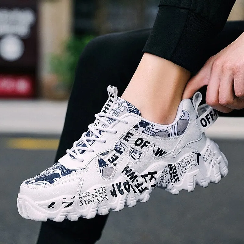 Fashion Walking Platform Sneakers