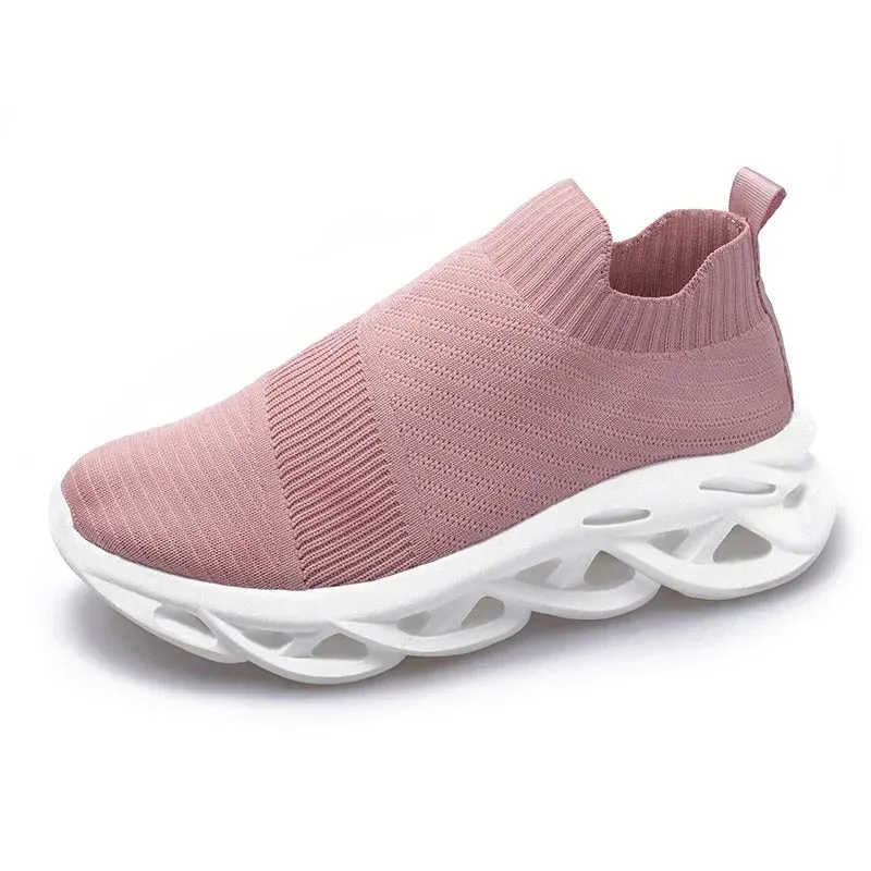 Fashionable Slip-On Running Shoes for Women