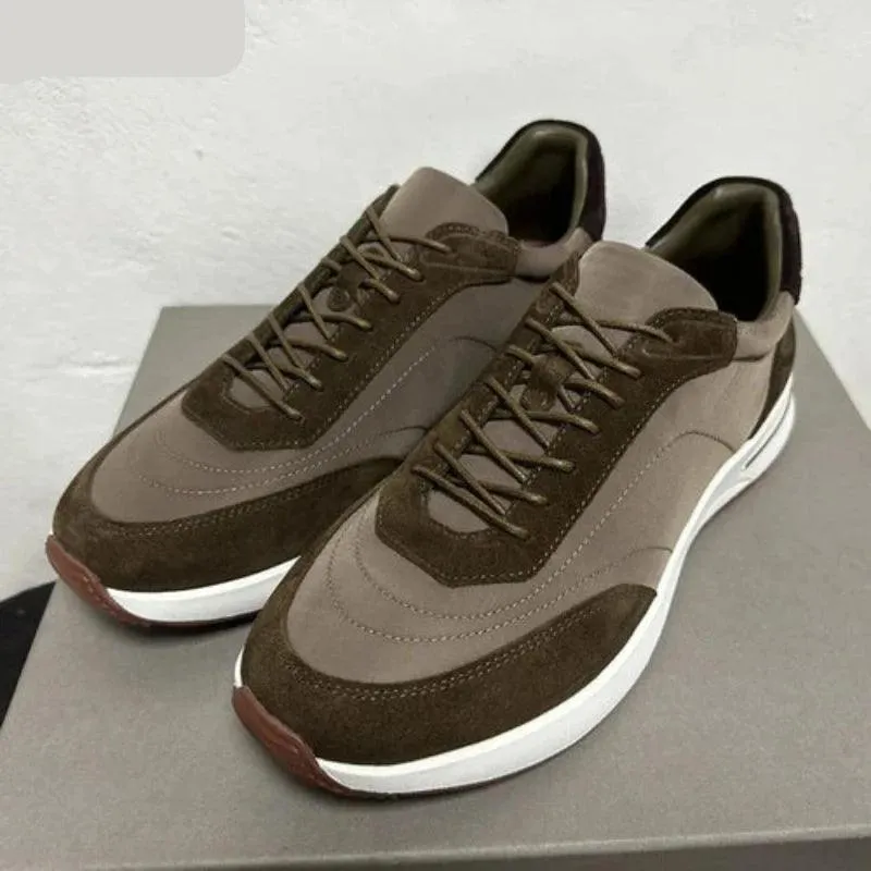 Italian Brand Male Sneakers Casual Business Shoes