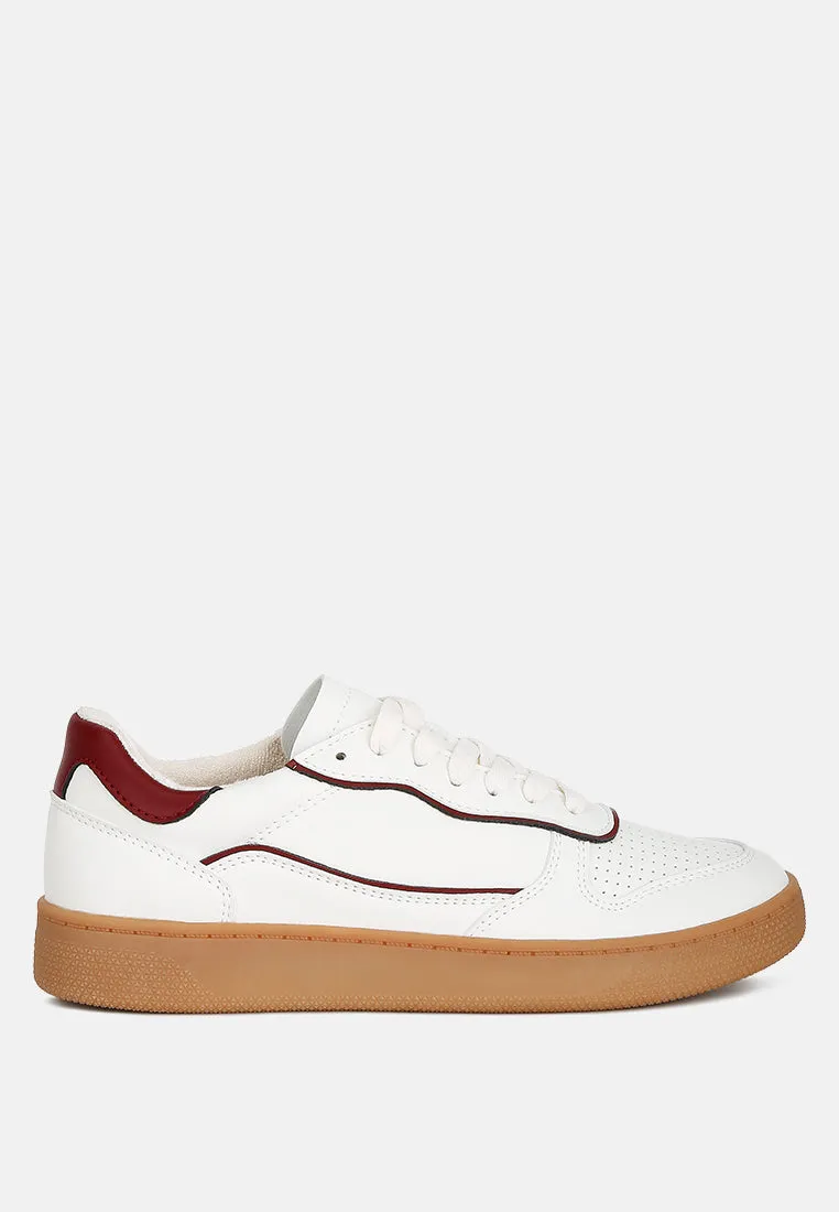 Kyniska Faux Leather Everyday Sneakers