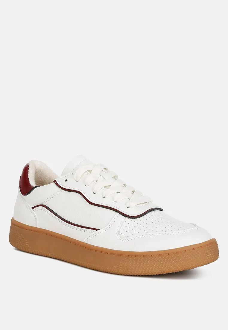 Kyniska Faux Leather Everyday Sneakers