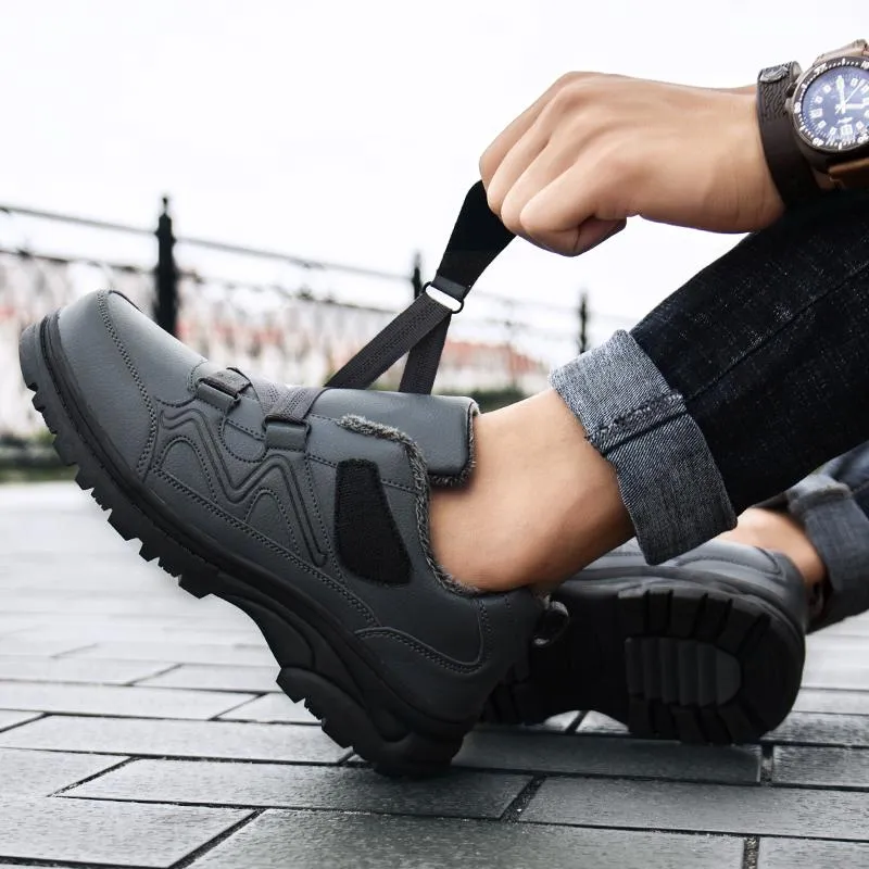 Men's Autumn/Winter Casual Leather Sneakers