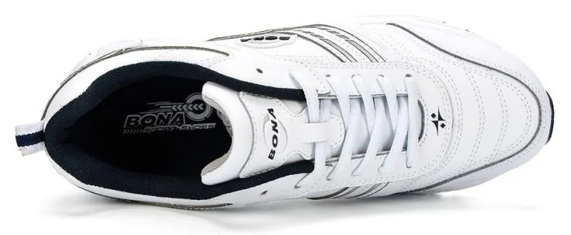 Men's Casual Leather Sneakers | Plus Size