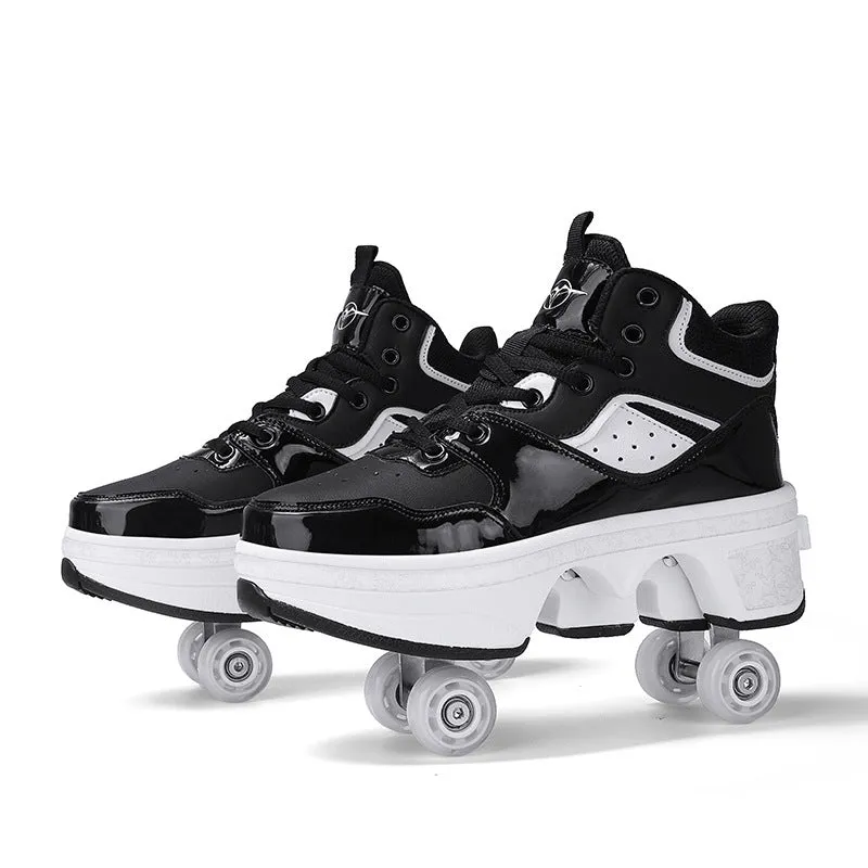 Retractable Roller Skates for Girls/Women