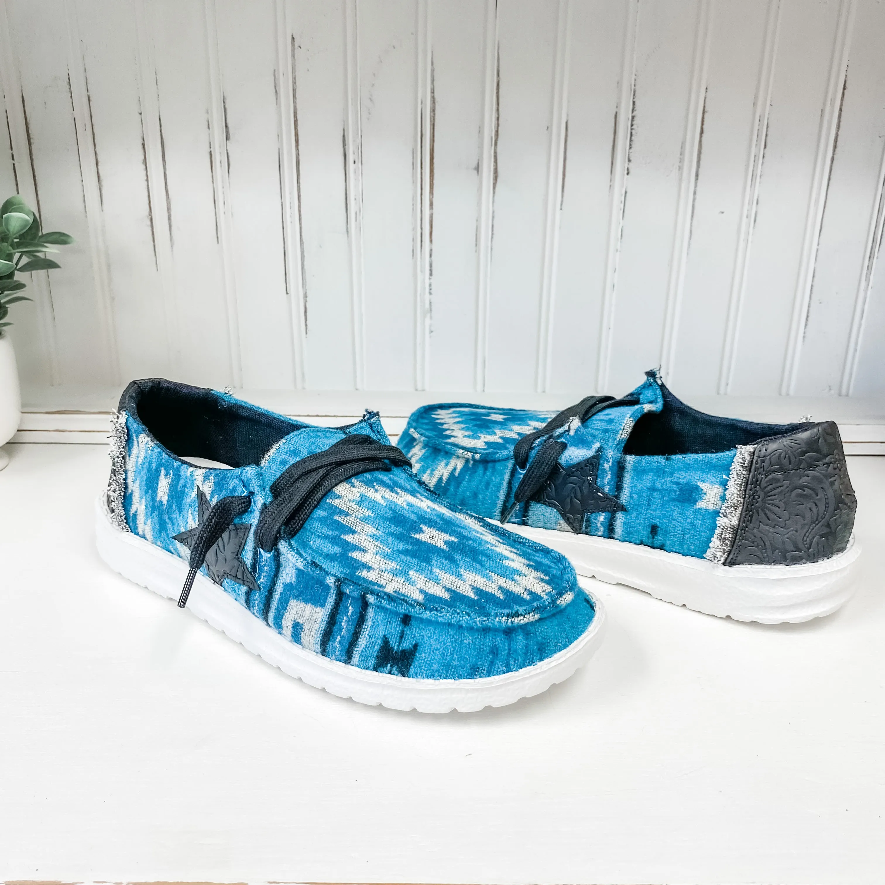 Saxton Slip-on Shoe - Turquoise