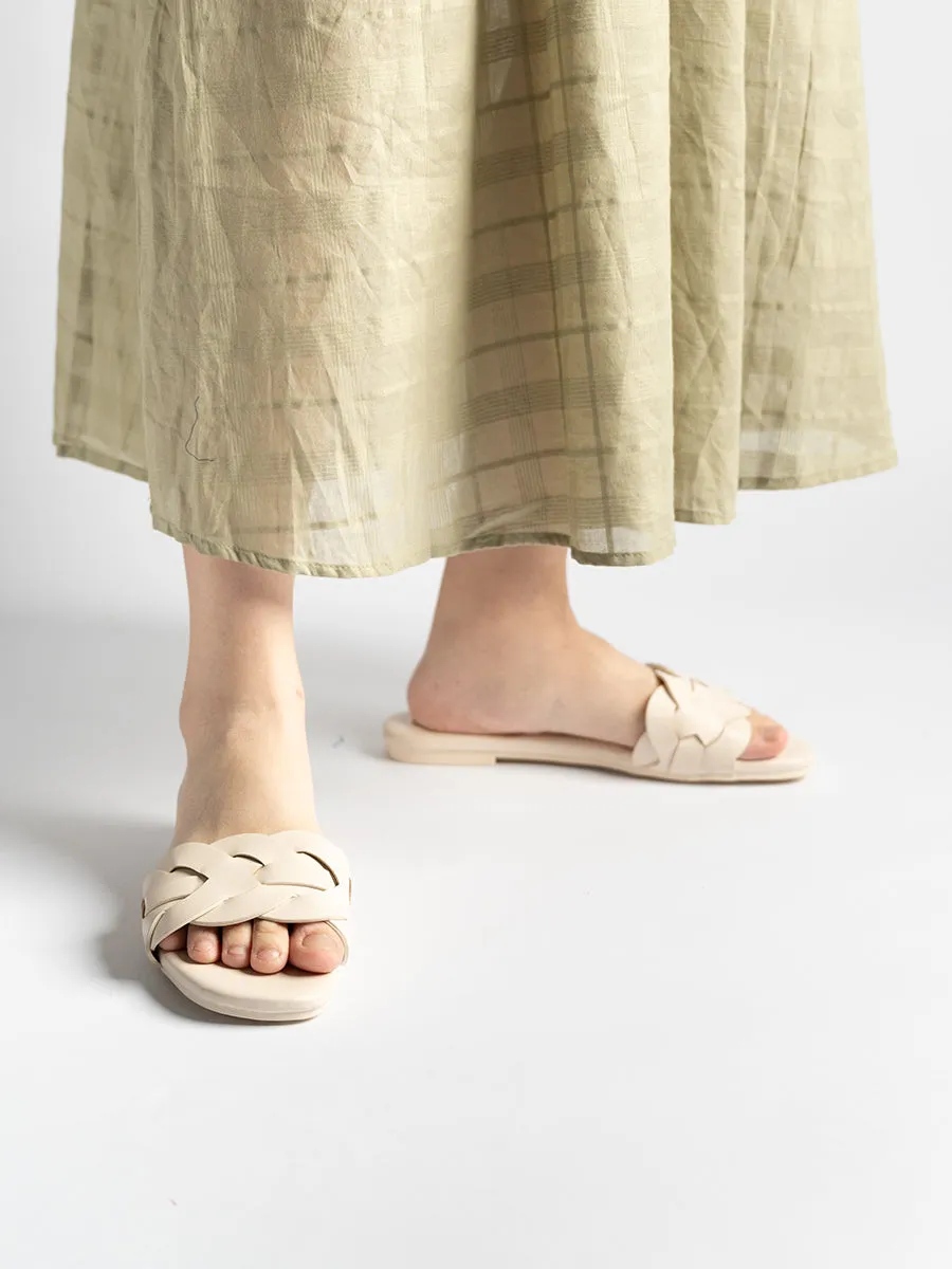 Silvy Braid Sandals