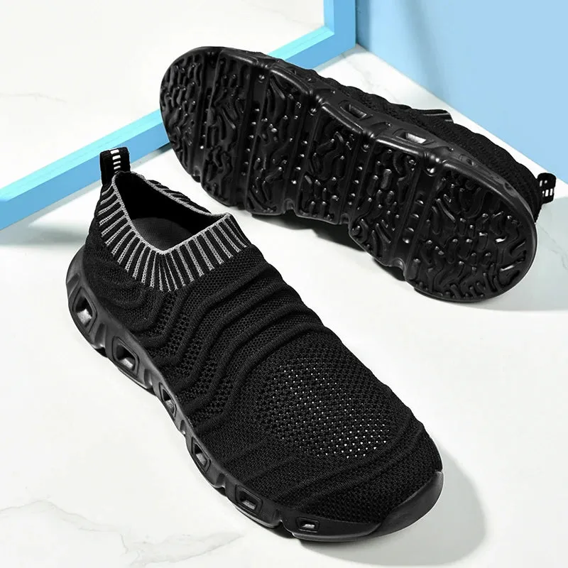 Sock Sneakers walking on clouds best walking slip on runners