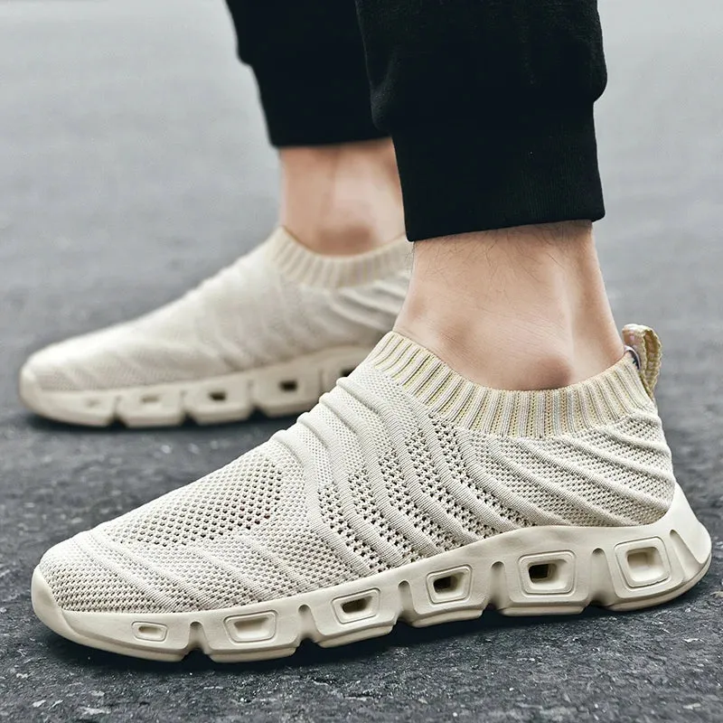 Sock Sneakers walking on clouds best walking slip on runners