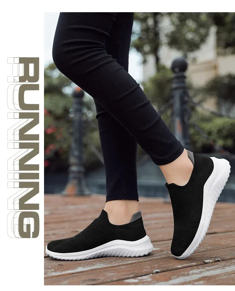 Walking on cloud slip ons slip ins super durable comfy sneakers