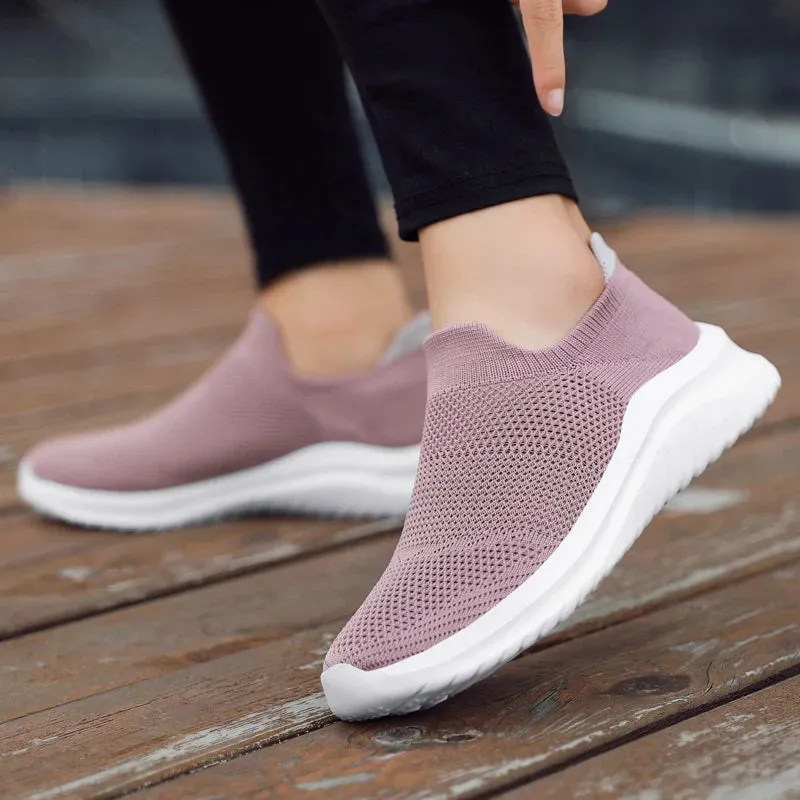 Walking on cloud slip ons slip ins super durable comfy sneakers