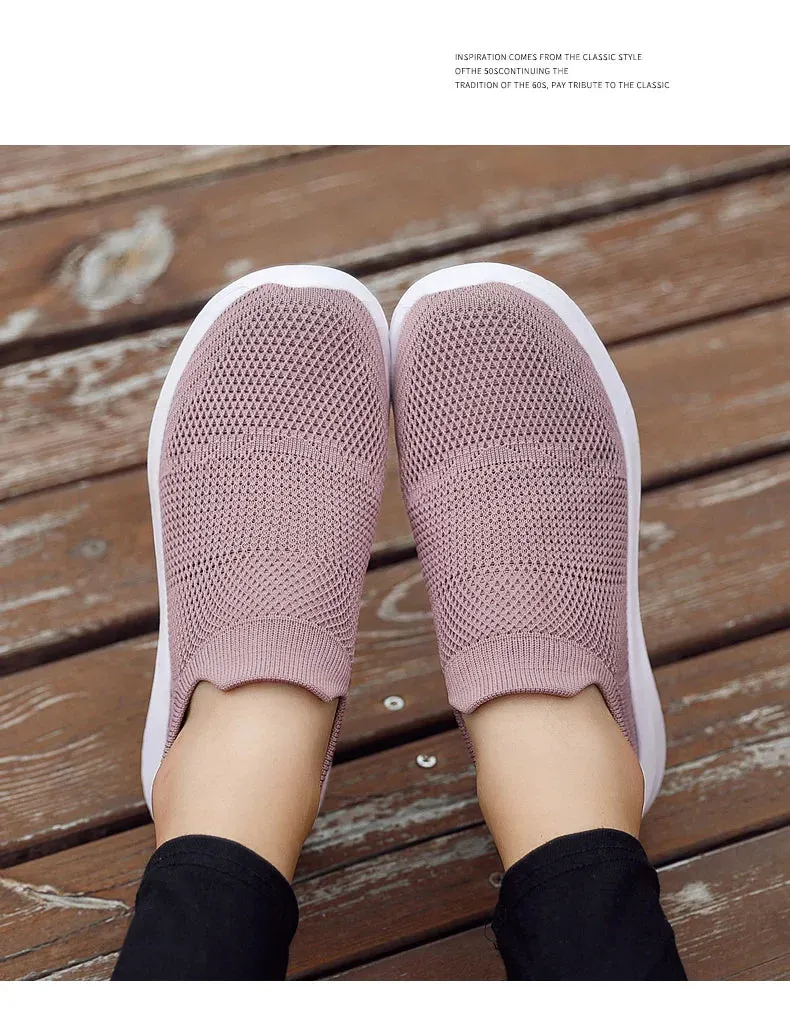 Walking on cloud slip ons slip ins super durable comfy sneakers