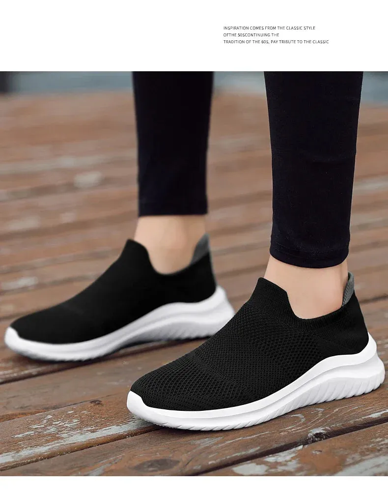 Walking on cloud slip ons slip ins super durable comfy sneakers