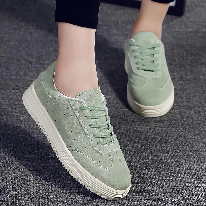 Women's Casual Canvas Platform Sneakers