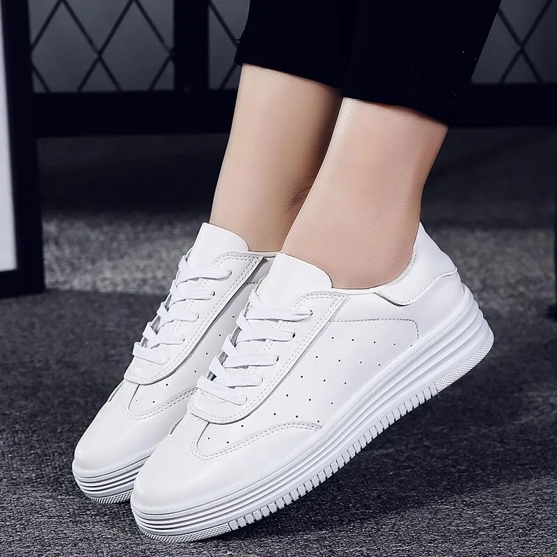 Women's Casual Canvas Platform Sneakers