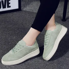 Women's Casual Canvas Platform Sneakers