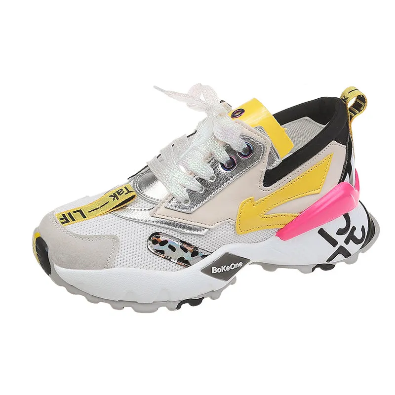 Women's Casual Multicolor Sneakers