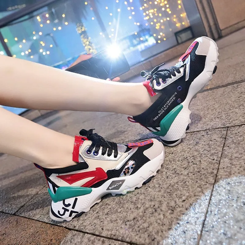 Women's Casual Multicolor Sneakers