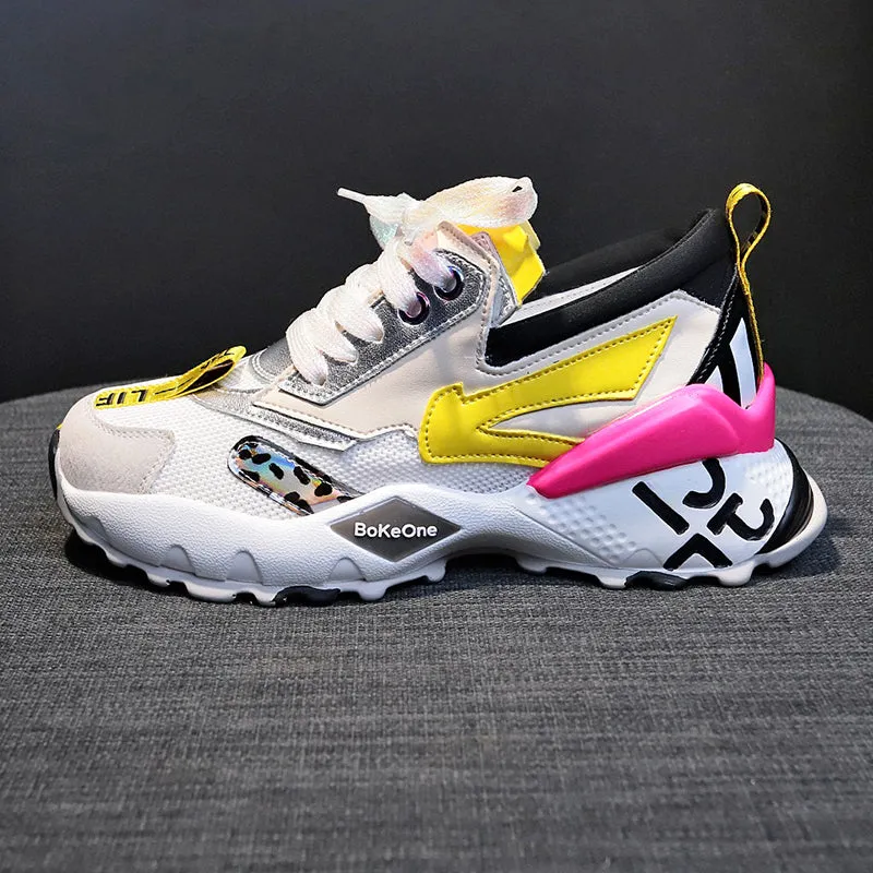 Women's Casual Multicolor Sneakers