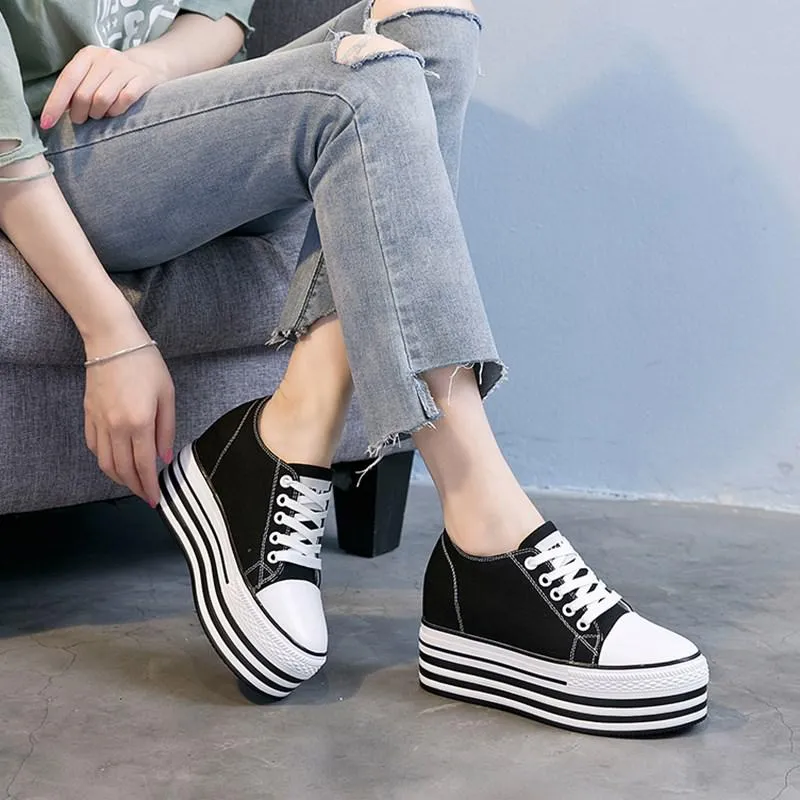 Women's Spring/Autumn Casual Canvas Sneakers