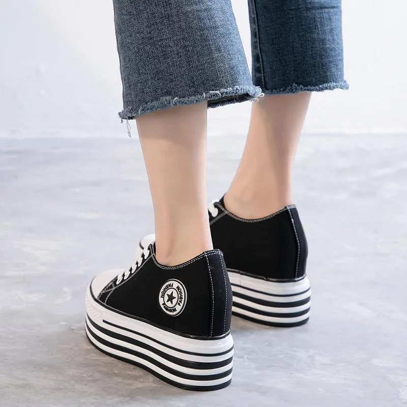 Women's Spring/Autumn Casual Canvas Sneakers