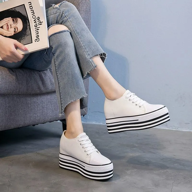 Women's Spring/Autumn Casual Canvas Sneakers