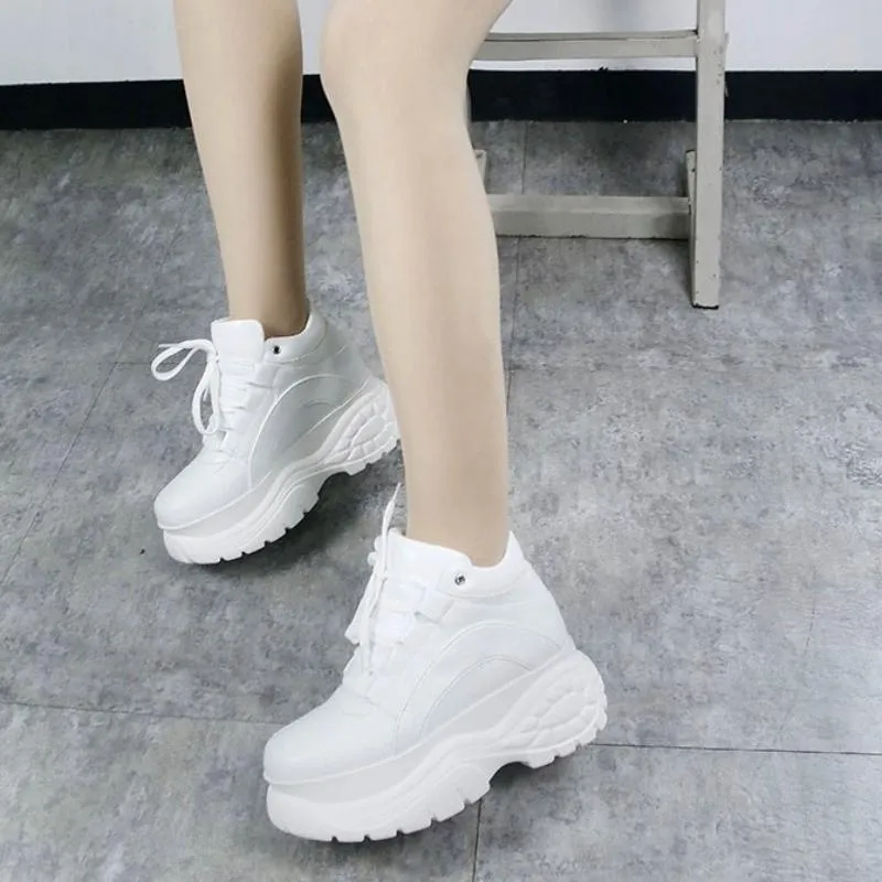 Women's Winter Casual Leather Sneakers