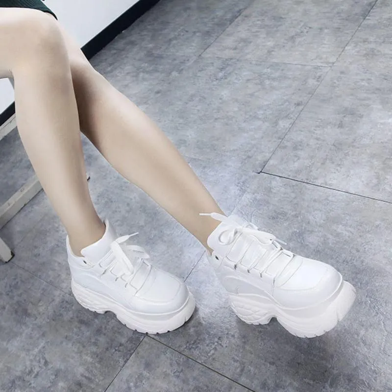 Women's Winter Casual Leather Sneakers